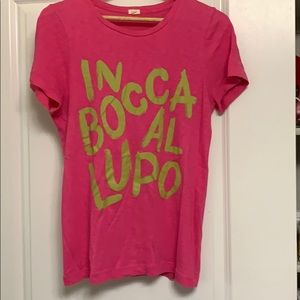 J. Crew Tops - Jcrew “Break a Leg” Good Luck Shirt J. Crew Tops - Jcrew “Break a Leg” Good Luck Shirt